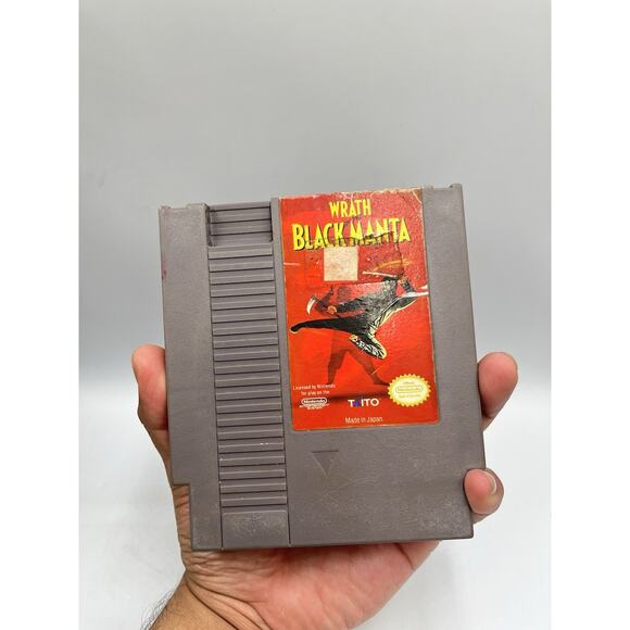 Wrath of the Black Manta NES (Nintendo Entertainment System, 1990) Cart Only - Picture 5 of 5